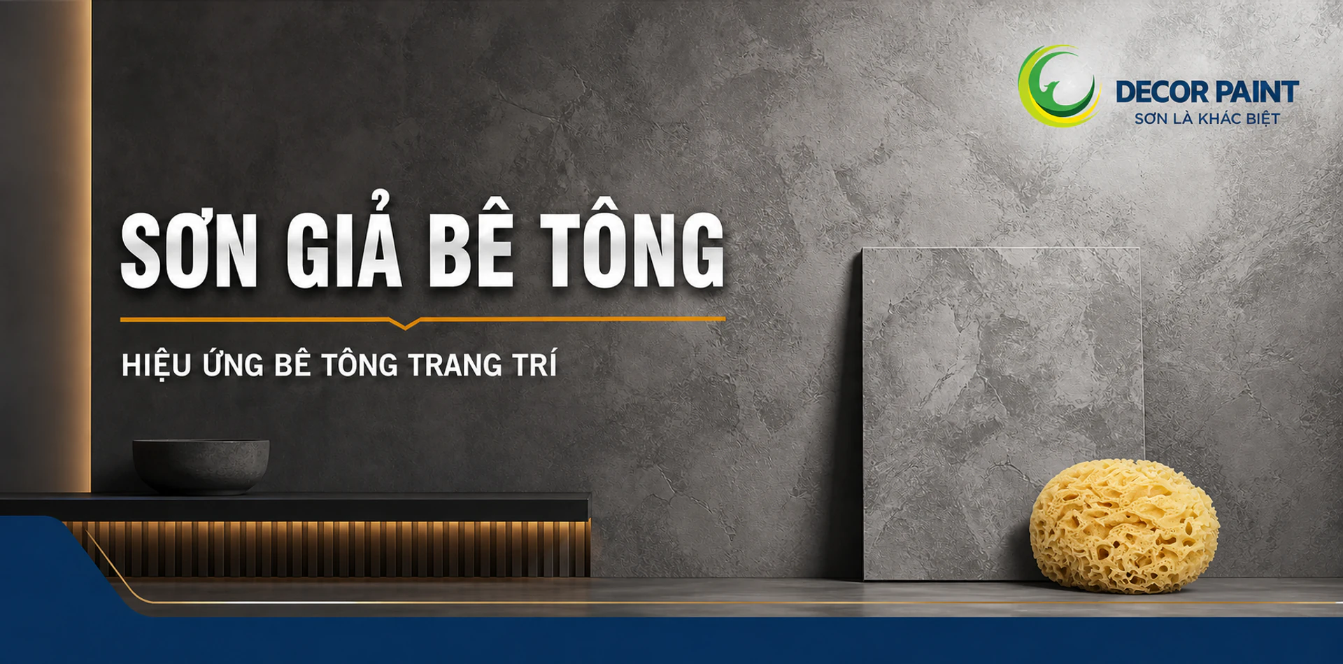 Sơn giả bê tông — DECOR PAINT