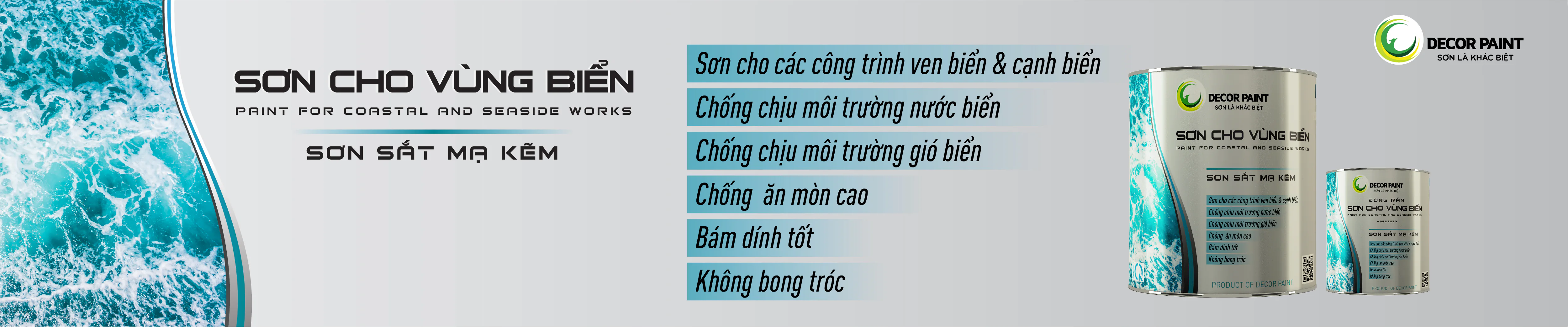 Sơn kim loại vùng biển — DECOR PAINT