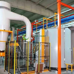 Thiết bị kim loại trong ảnh nguồn sơn chịu nhiệt SCN600